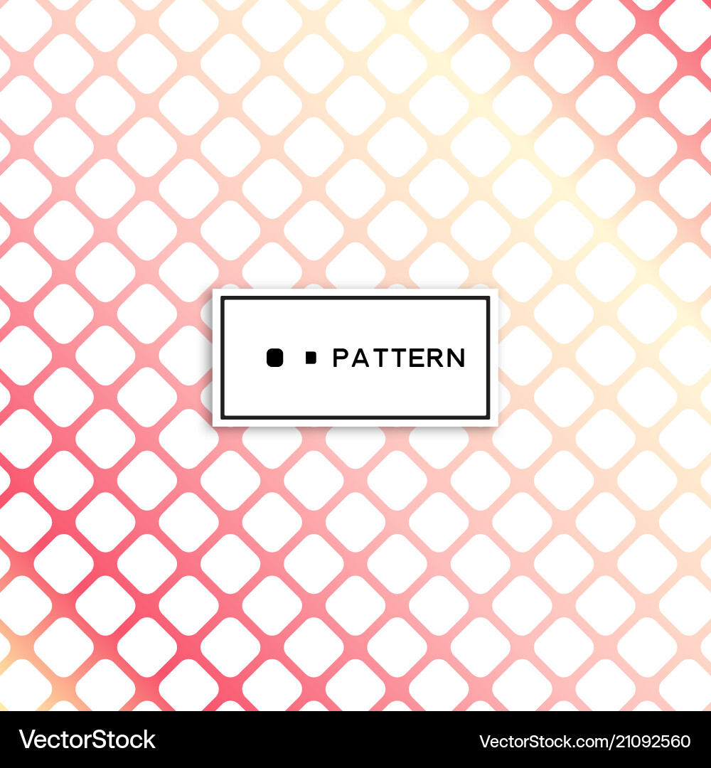 Abstract geometric pattern with lines rhombuses vector image
