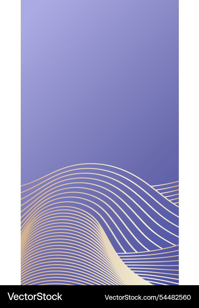 Abstract wavy line pattern storis template Abstract wavy line pattern storis template vector image