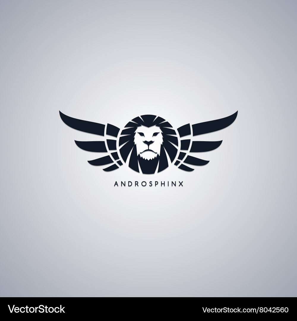 Ancient Androsphinx Sphinx Artwork vector image