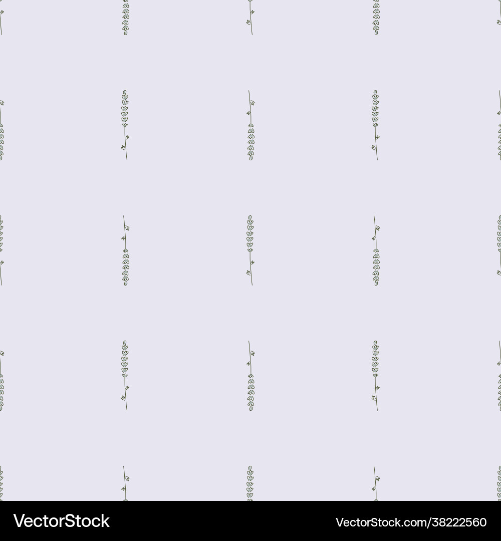 Minimalistic style seamless pattern with little Minimalistic style seamless pattern with little vector image