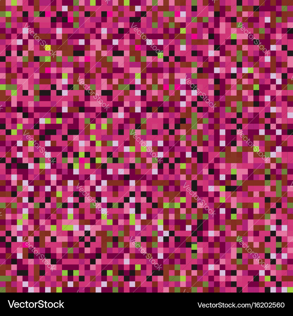Pixel pattern abstract geometric seamless Vector Image