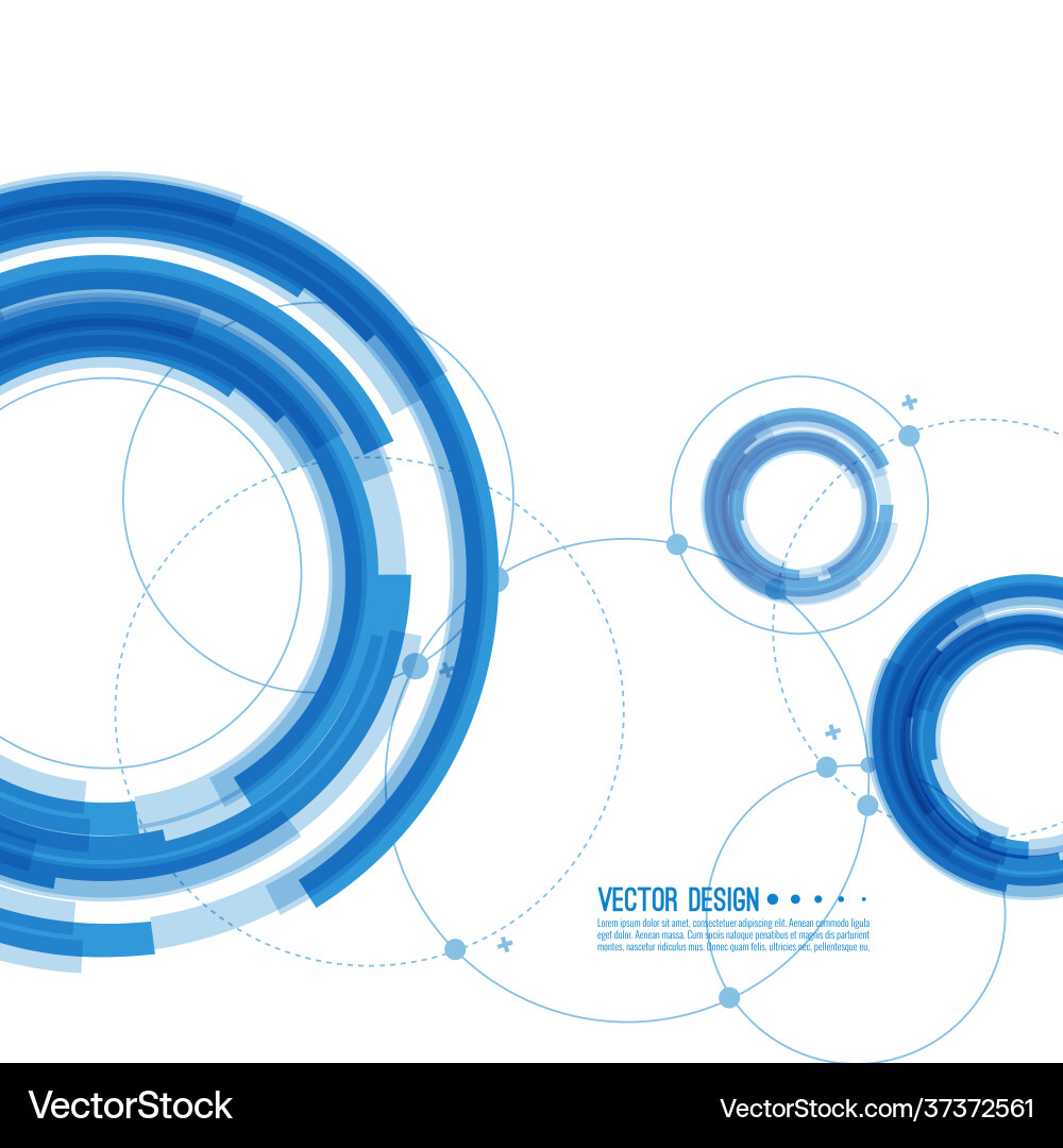 Abstract background with overlapping circles Abstract background with overlapping circles vector image