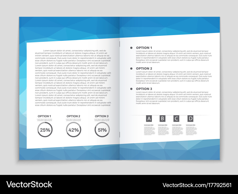 Abstract layout background set for art vector image