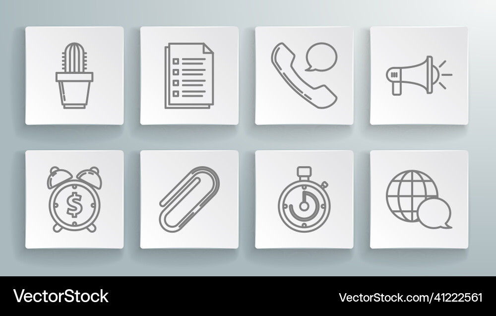 Set line alarm clock with dollar symbol file Set line alarm clock with dollar symbol file vector image