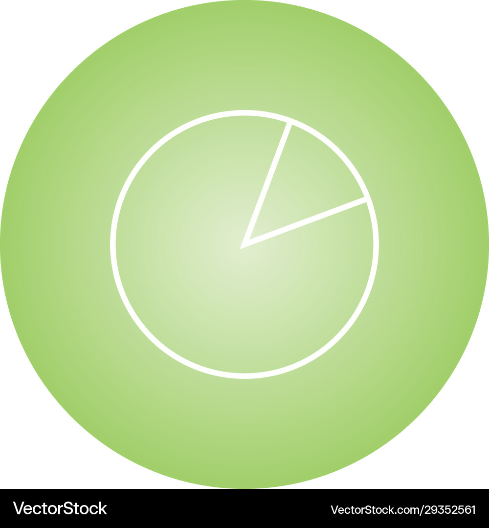 Unique data usage line icon vector image