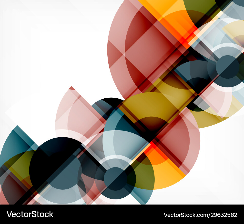 Abstract background circle and triangle design Abstract background circle and triangle design vector image