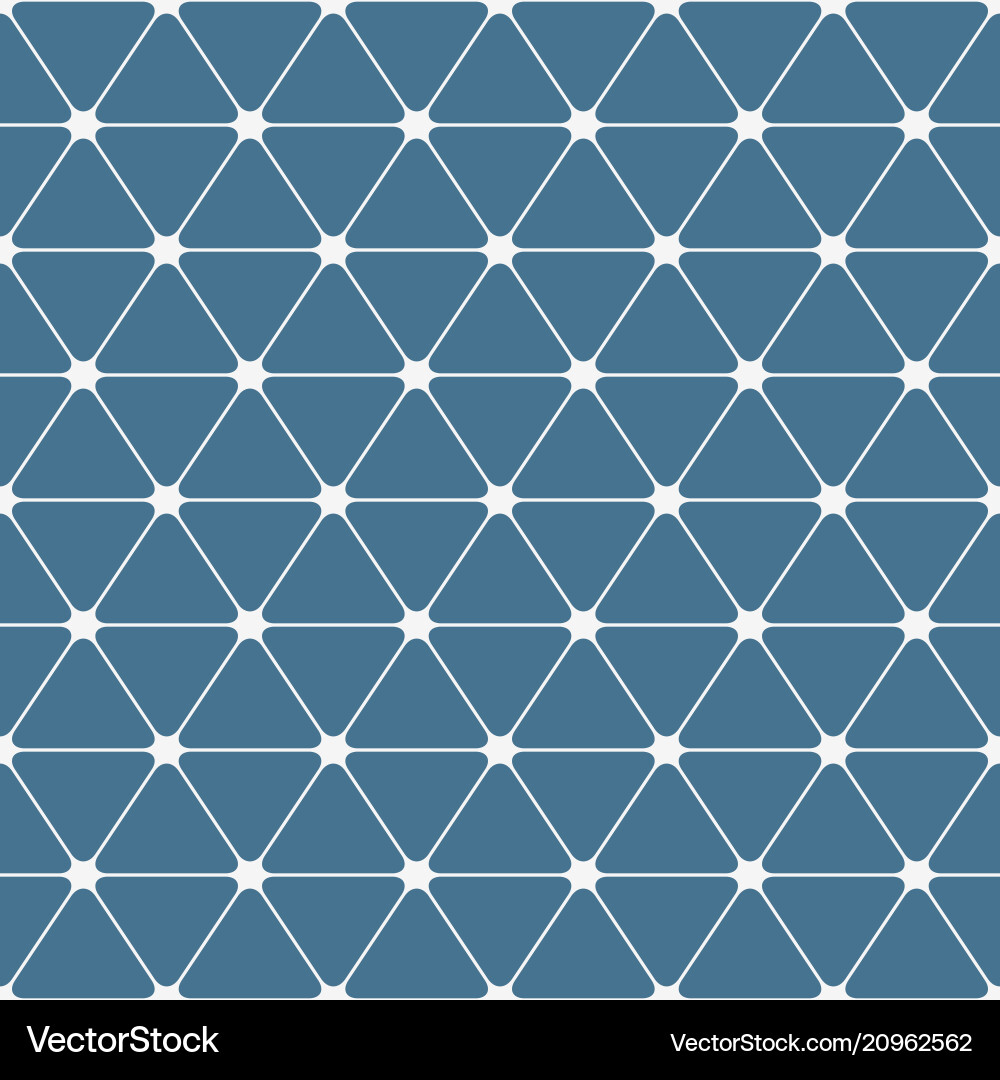 Abstract seamless pattern triangles with rounded Abstract seamless pattern triangles with rounded vector image