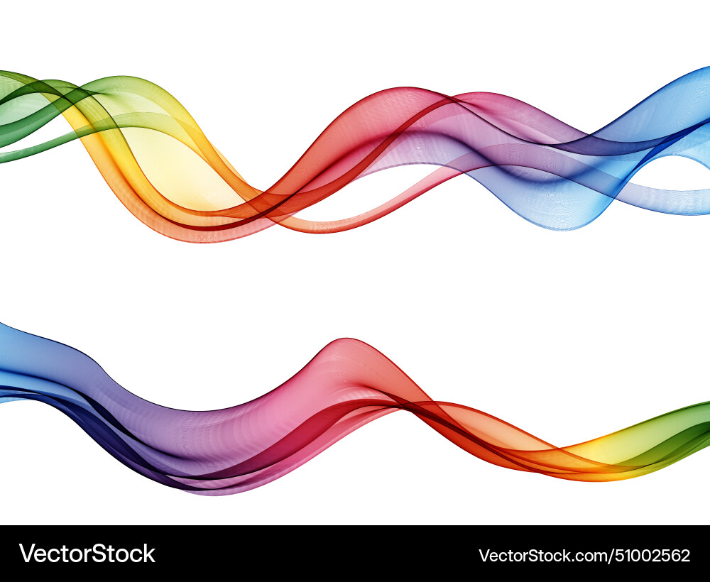 Abstract smooth web wave swoosh set transparent Abstract smooth web wave swoosh set transparent vector image