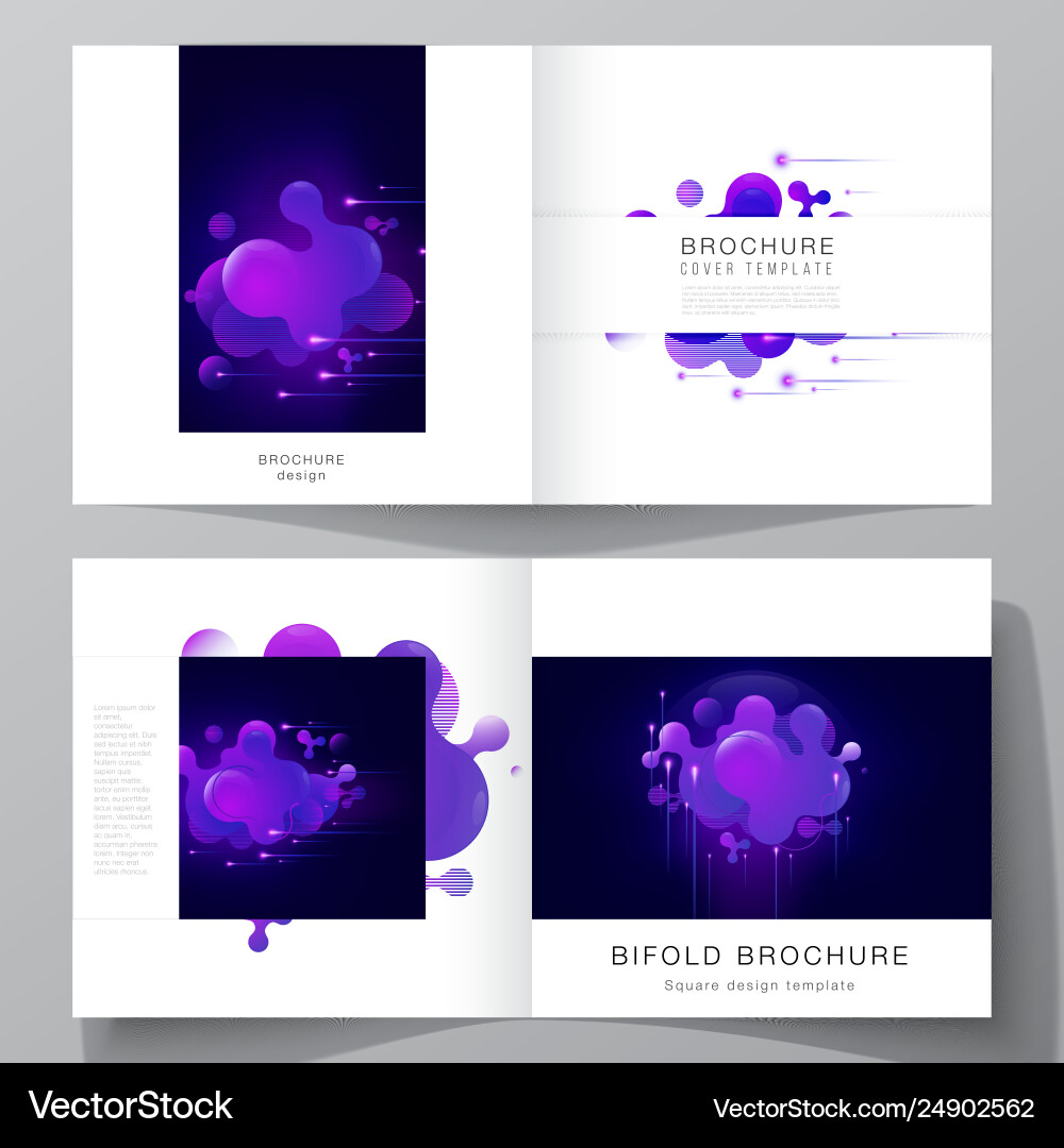 Black colored layout two covers Black colored layout two covers vector image