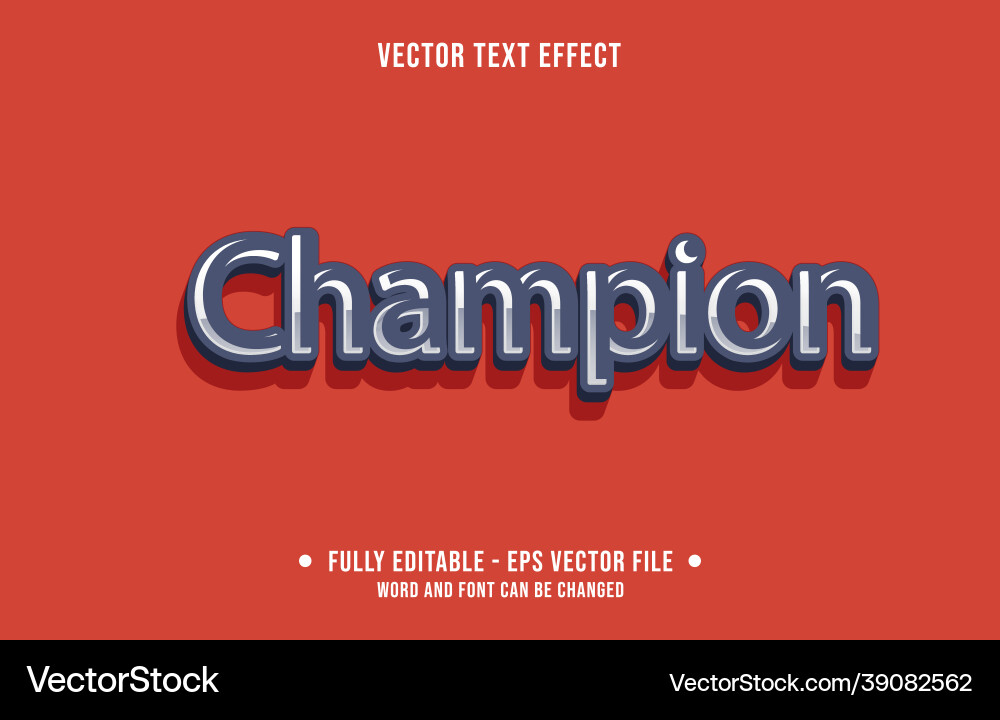 Editable text effect gradient style for digital Editable text effect gradient style for digital vector image