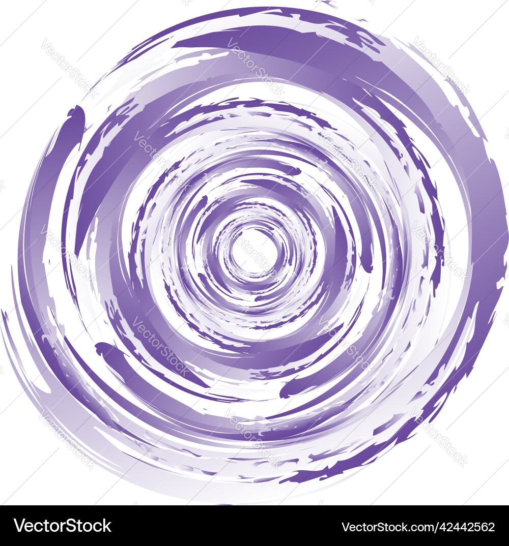 Grungy textured circle element circular splatter Grungy textured circle element circular splatter vector image