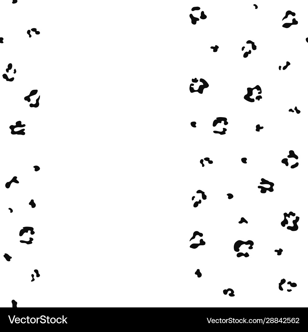 Seamless leopard pattern print Vector Image