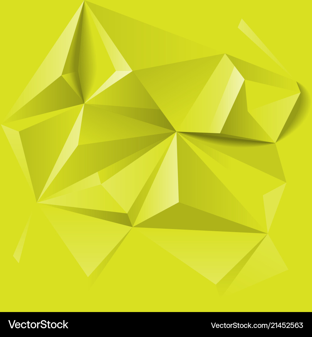 Abstract colorful geometric low poly background Vector Image