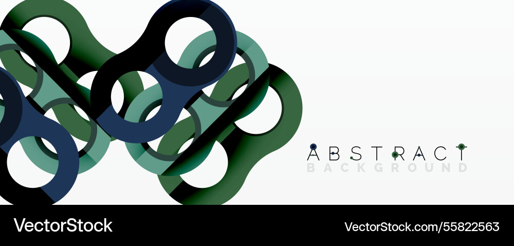 Abstract geometric pattern with interlocking Abstract geometric pattern with interlocking Vector Image