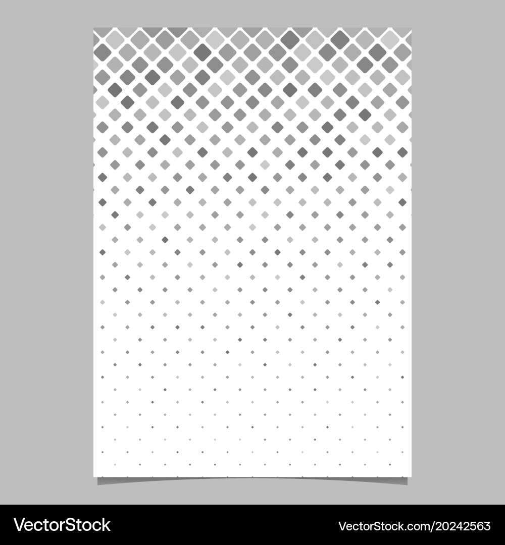 Geometrical diagonal square pattern background vector image