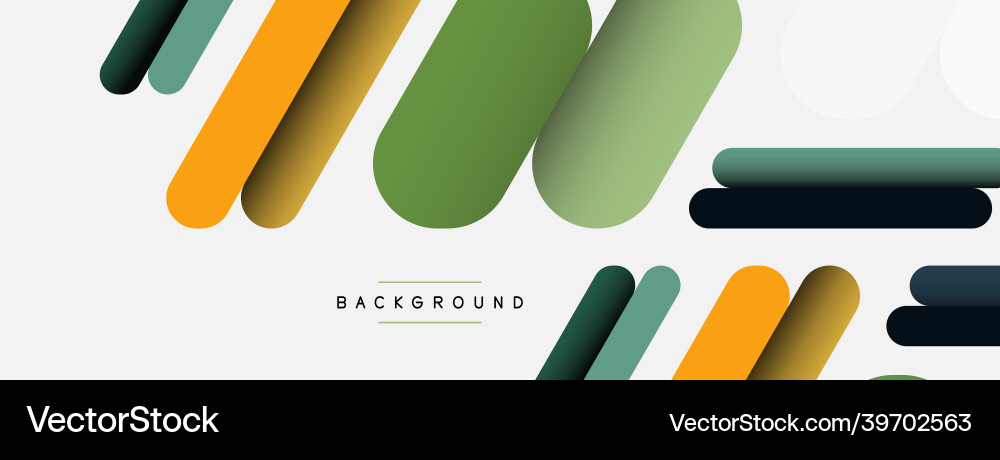 Overlapping round shapes and lines background Overlapping round shapes and lines background vector image