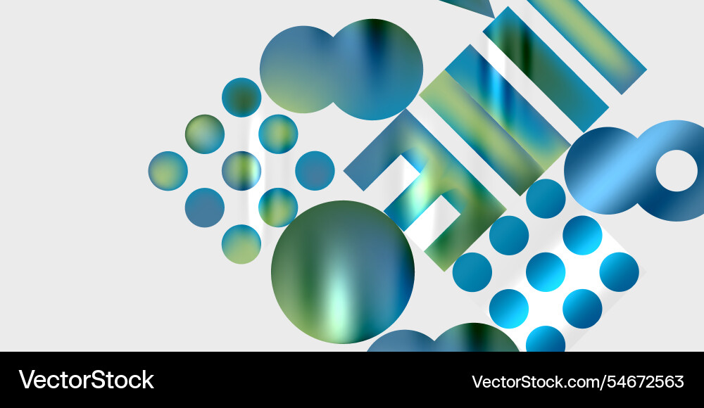 Triangles circles squares rectangles design Triangles circles squares rectangles design vector image