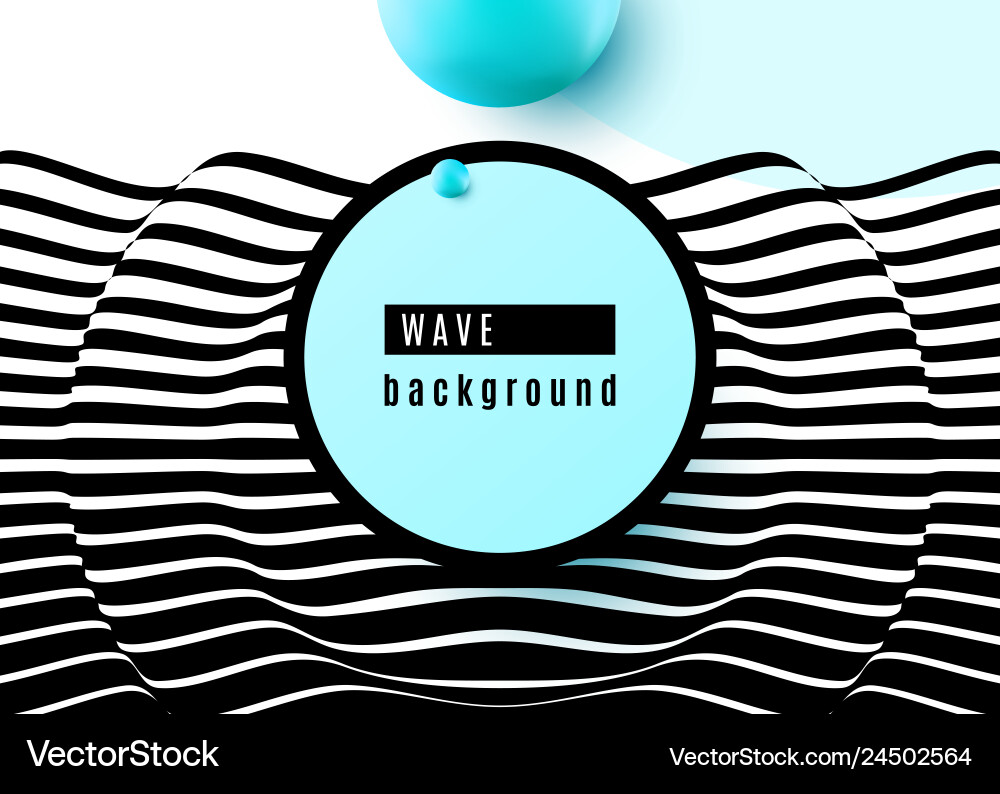 Abstract background design with stripe wavy Abstract background design with stripe wavy vector image