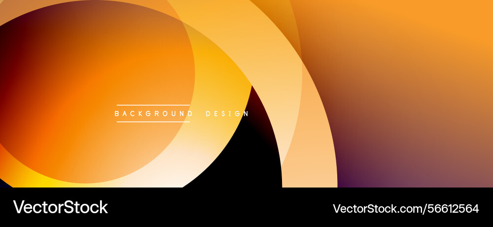 Abstract gradients overlap creating warm color Abstract gradients overlap creating warm color Vector Image