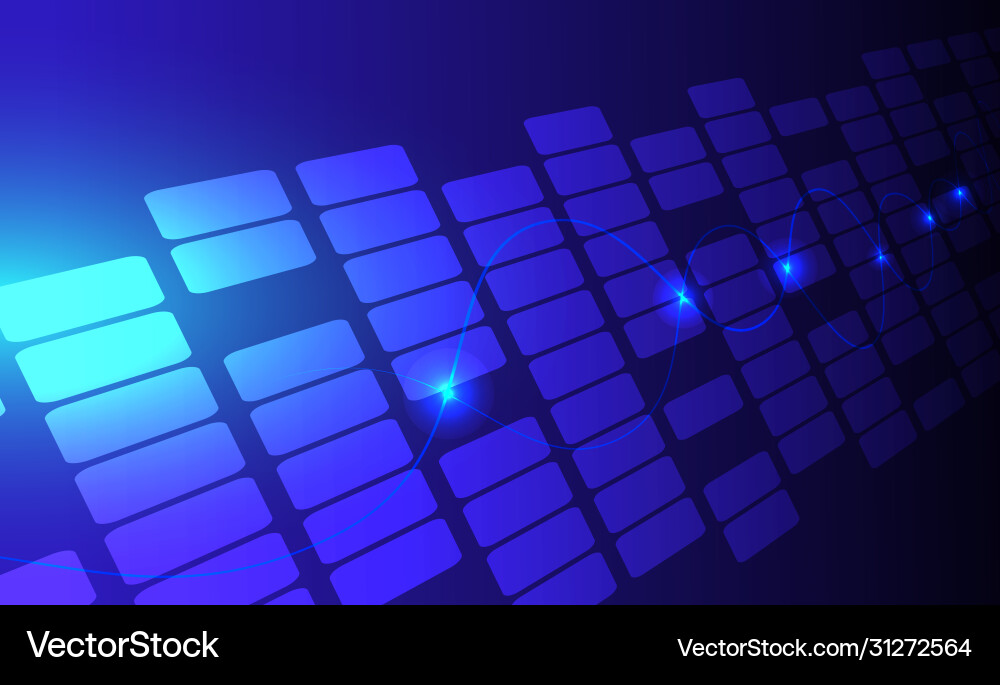 Business background with abstract block Business background with abstract block vector image