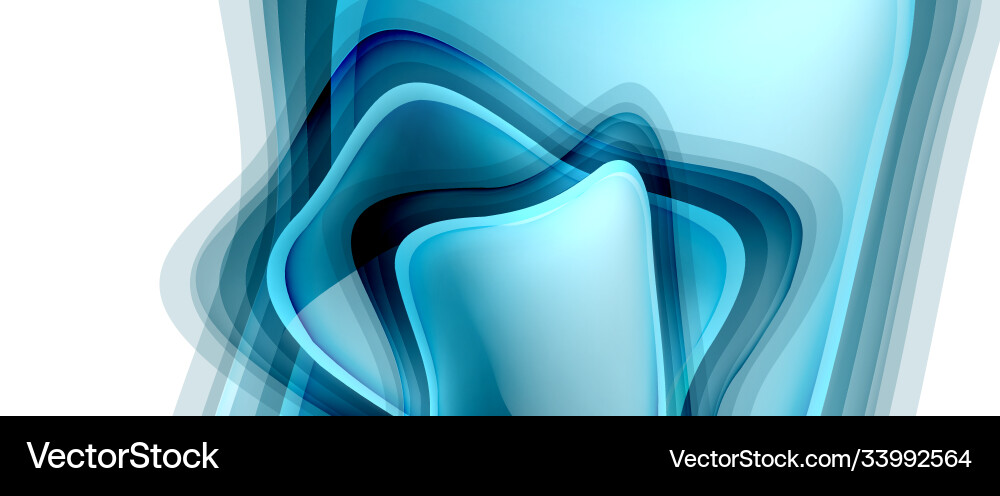 Circles and bubbles abstract background fluid Vector Image