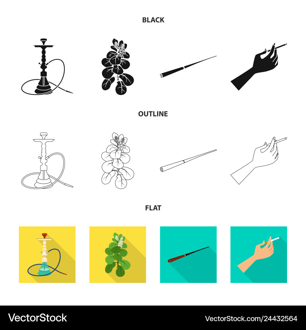 Design of refuse and stop symbol set Design of refuse and stop symbol set vector image