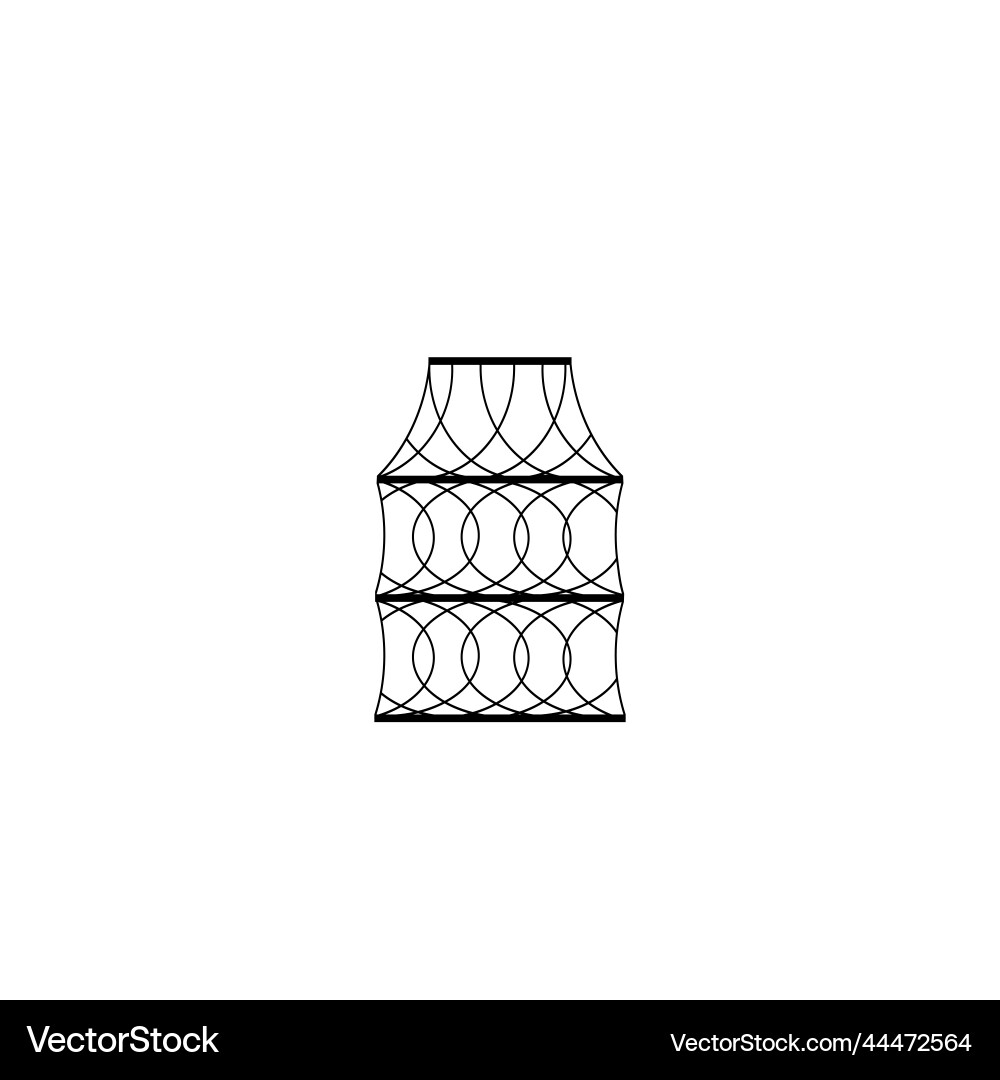 Fish net icon Vector Image