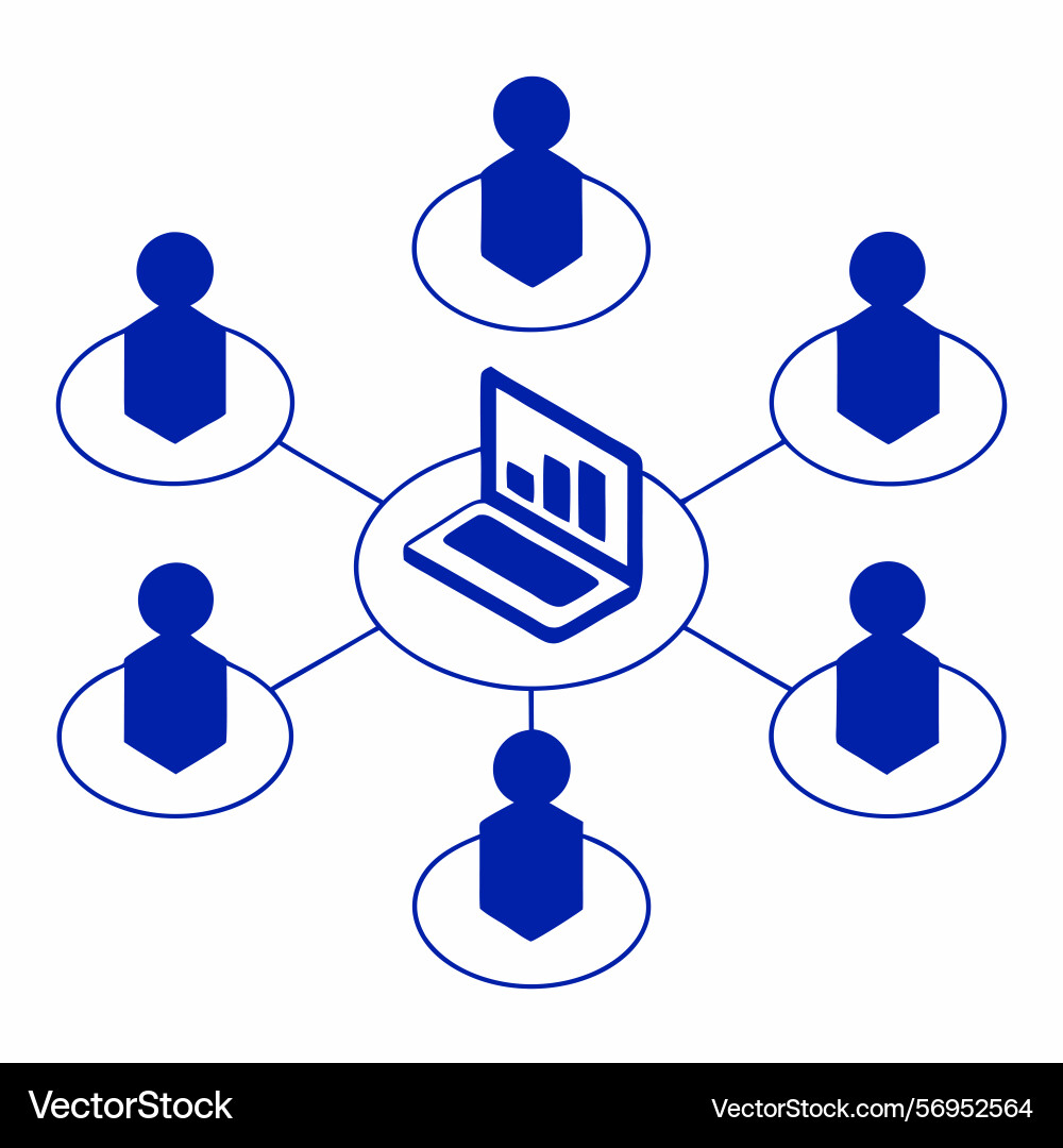 Global network collaboration team data analysis Global network collaboration team data analysis Vector Image