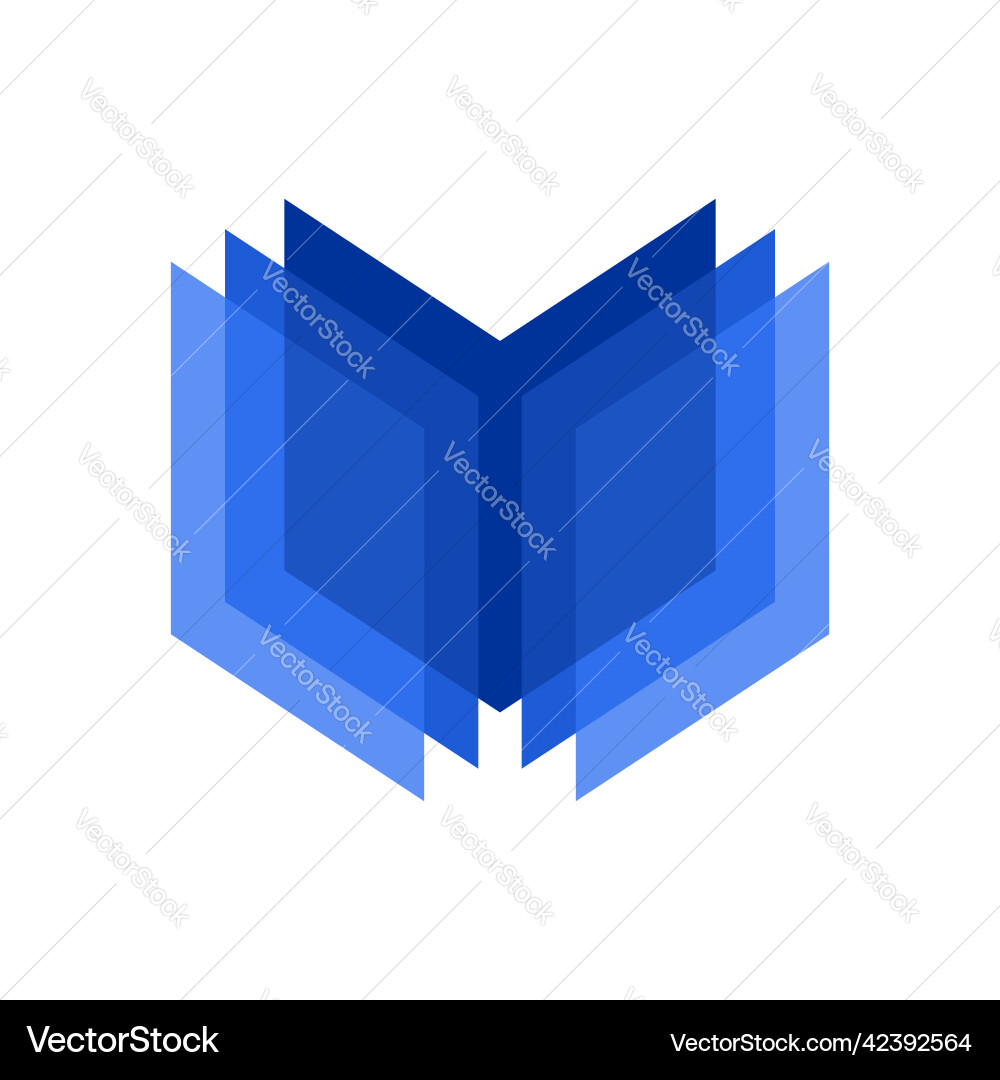 Image of a book scroll and manuscript vector image