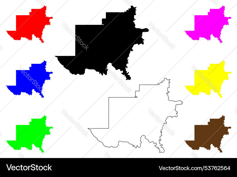 Jackson county oklahoma state us united Jackson county oklahoma state us united vector image