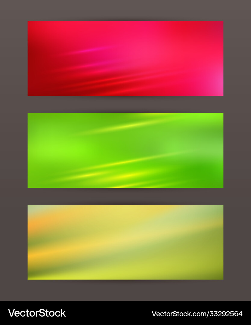 Set horizontal banner header website18 Set horizontal banner header website18 vector image