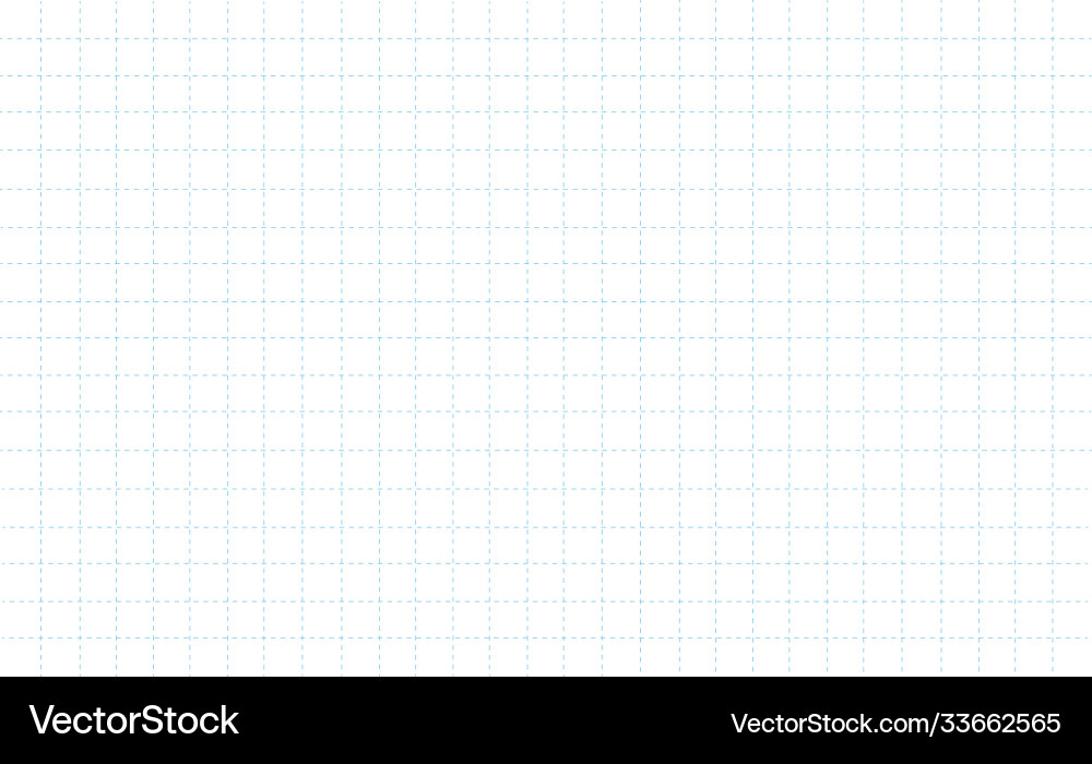 Dashed line grid paper with white pattern Dashed line grid paper with white pattern vector image
