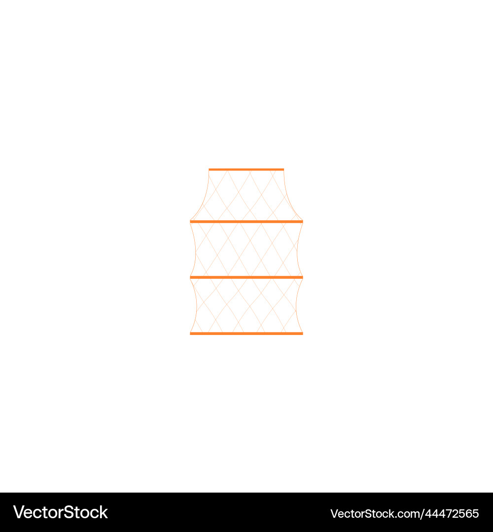 Fish net icon Fish net icon Vector Image