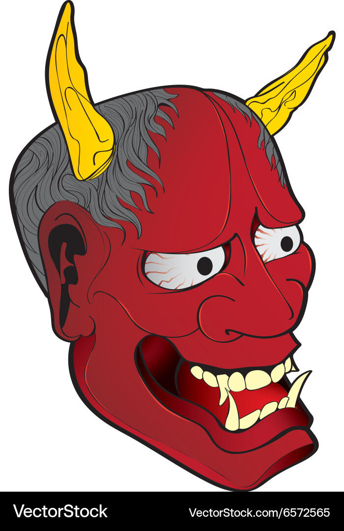 Kabuki 1 Vector Image