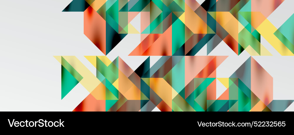 Tech minimal overlapping triangle shapes elements Tech minimal overlapping triangle shapes elements vector image