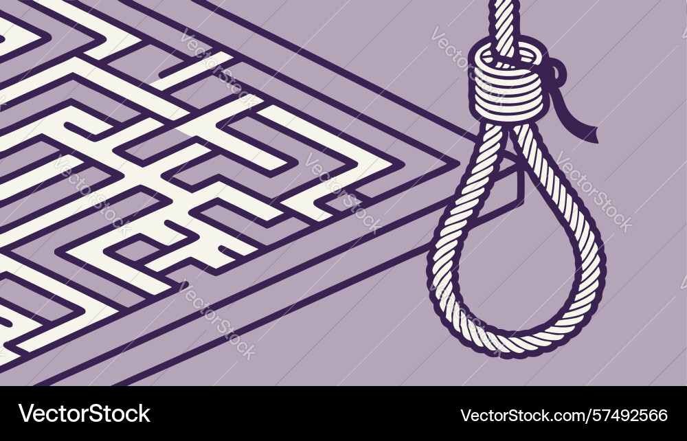 A mysterious rope loop rests within an intricate vector image
