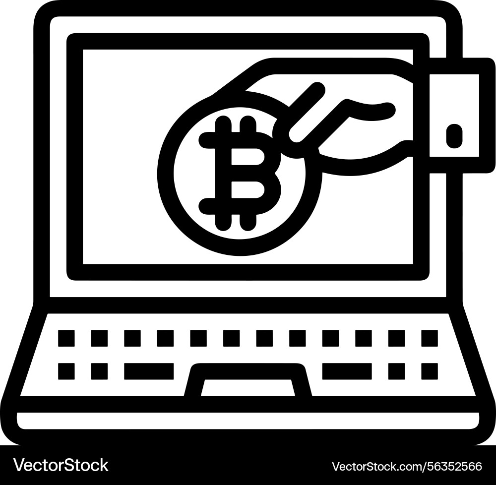 Computer icon symbol image Vector Image