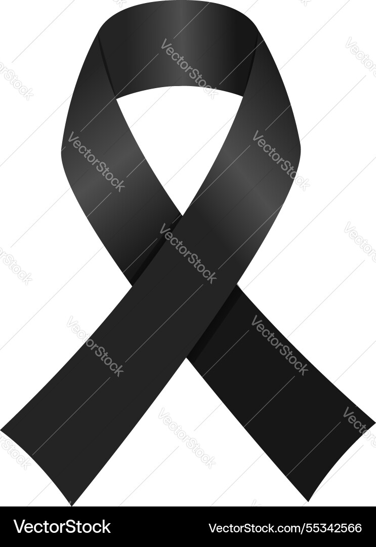Lack ribbon design element Lack ribbon design element vector image
