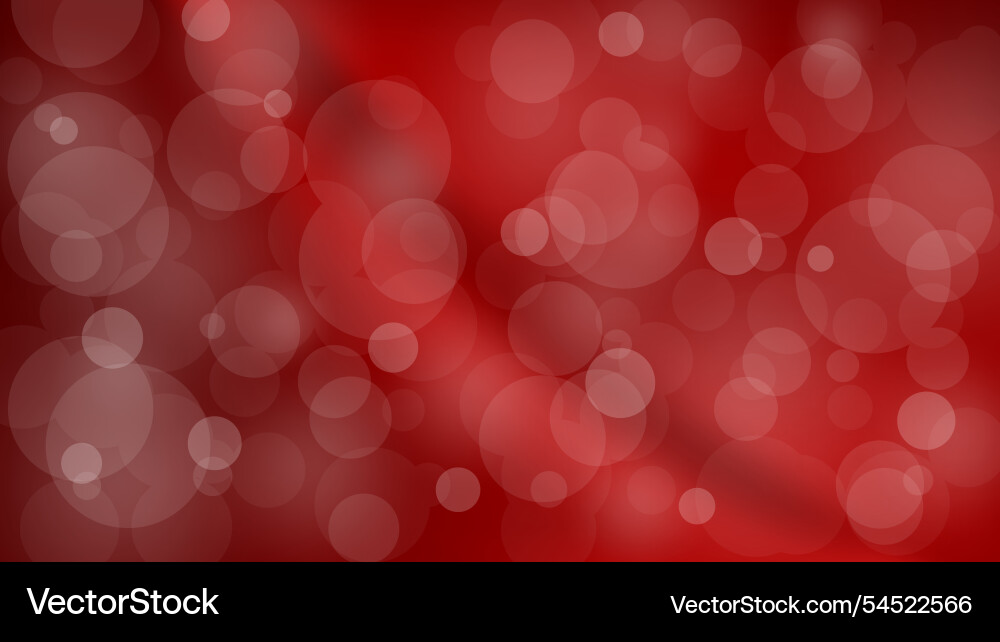 White bokeh on red background design for event White bokeh on red background design for event Vector Image