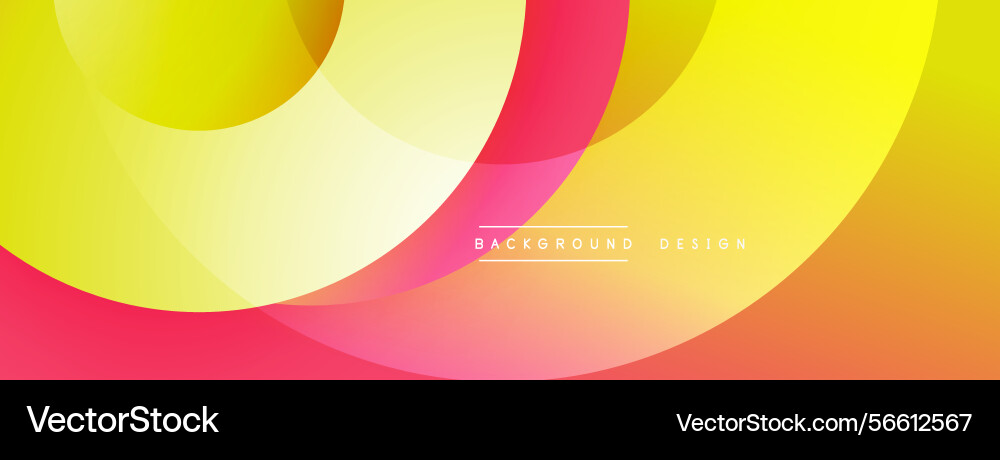 Abstract colorful background overlapping circles Abstract colorful background overlapping circles vector image