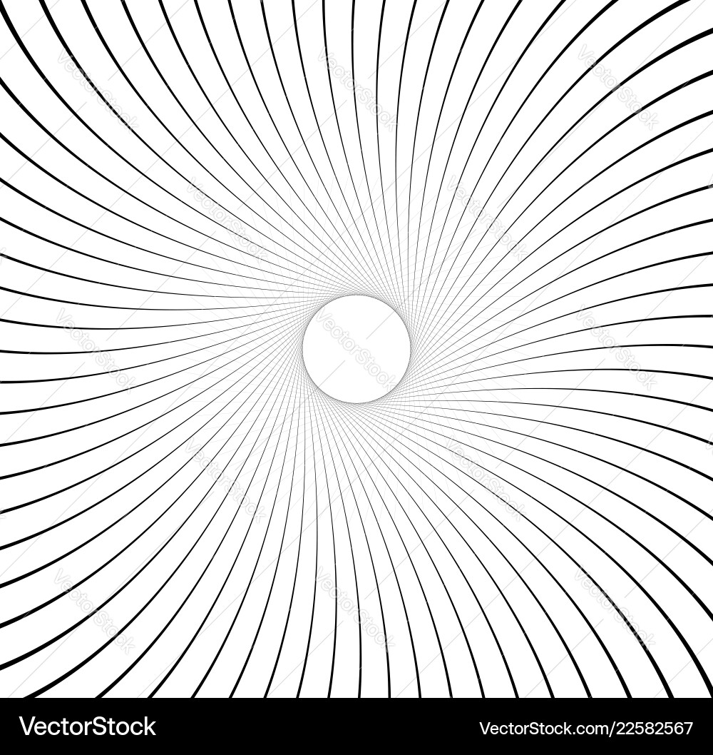 Abstract pattern with radial lines Abstract pattern with radial lines vector image