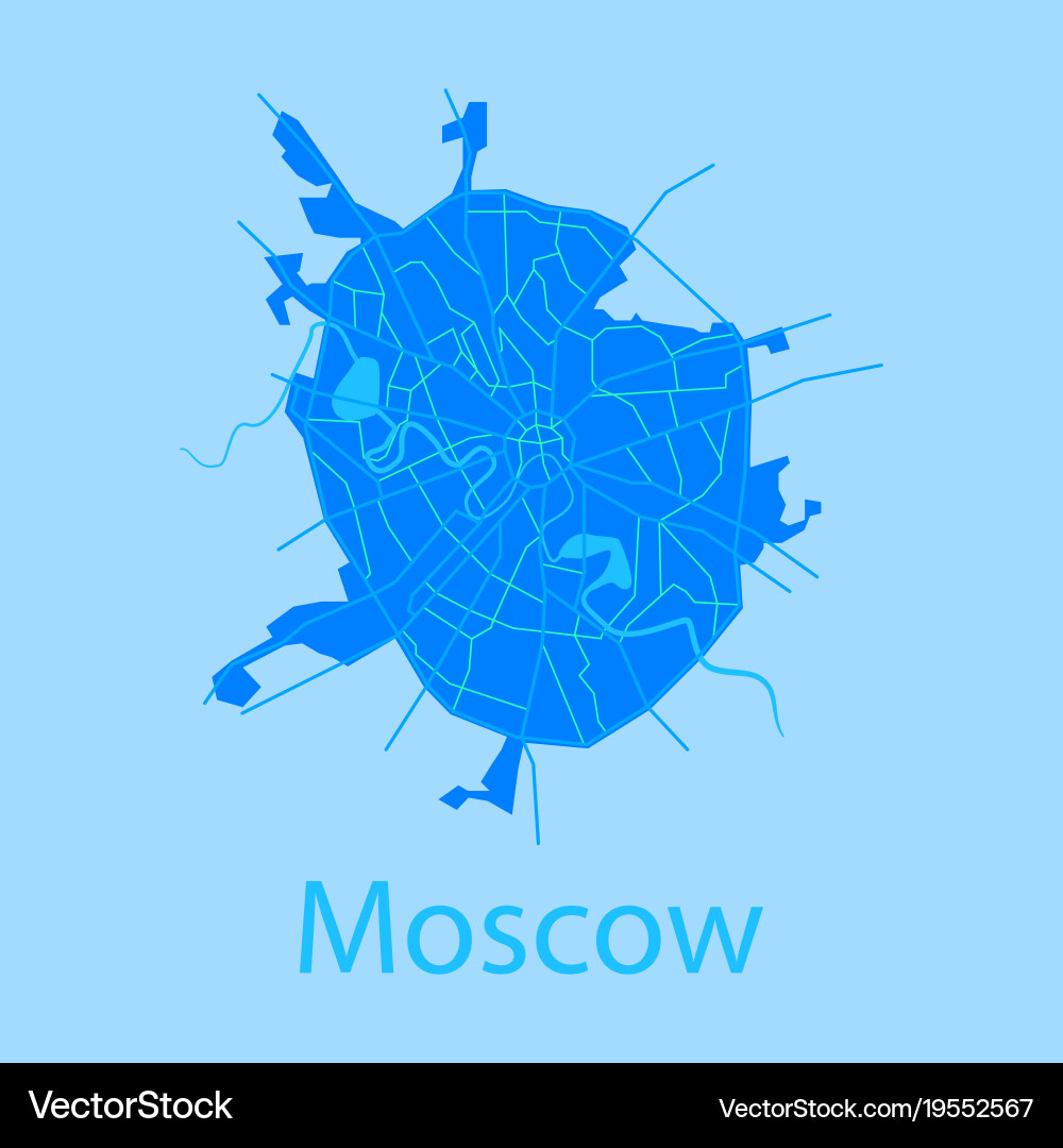 Шуточная карта москвы