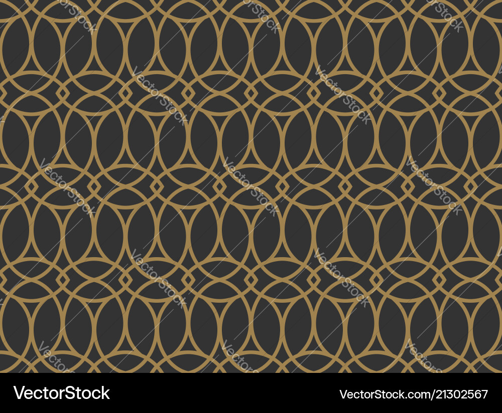 Seamless abstract wave pattern background vector image