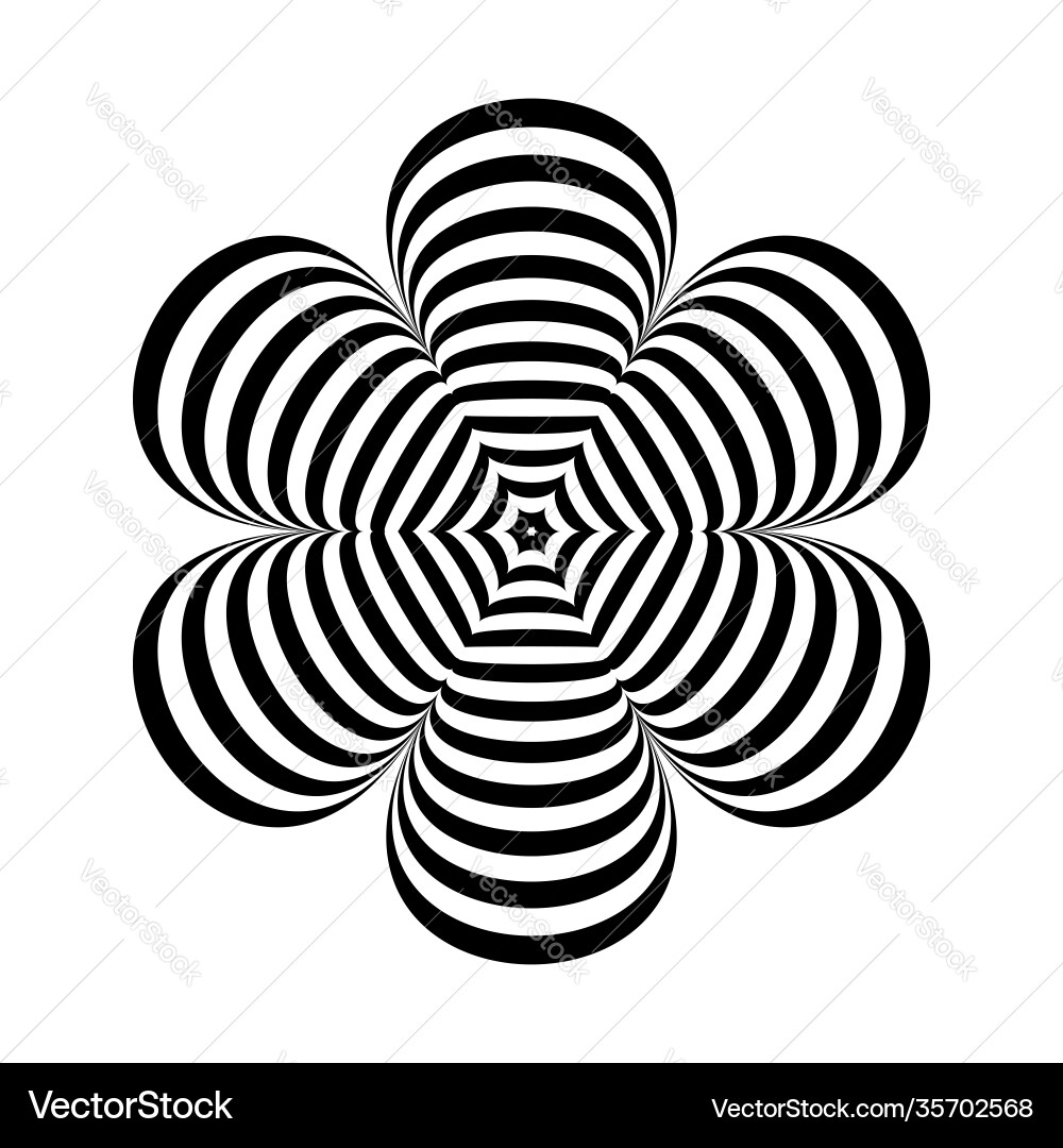 Abstract geometric design element Abstract geometric design element vector image