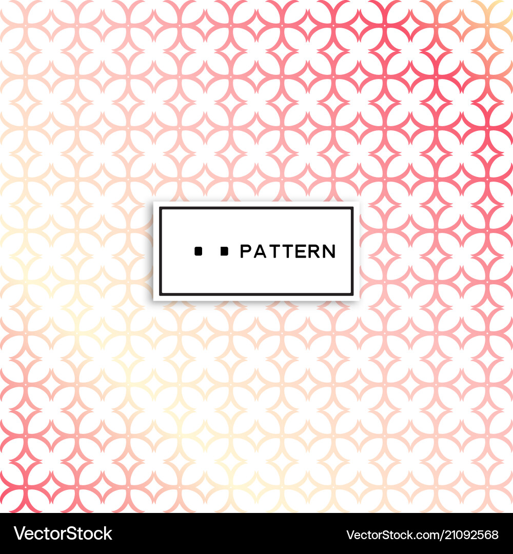 Abstract geometric pattern with lines rhombuses vector image