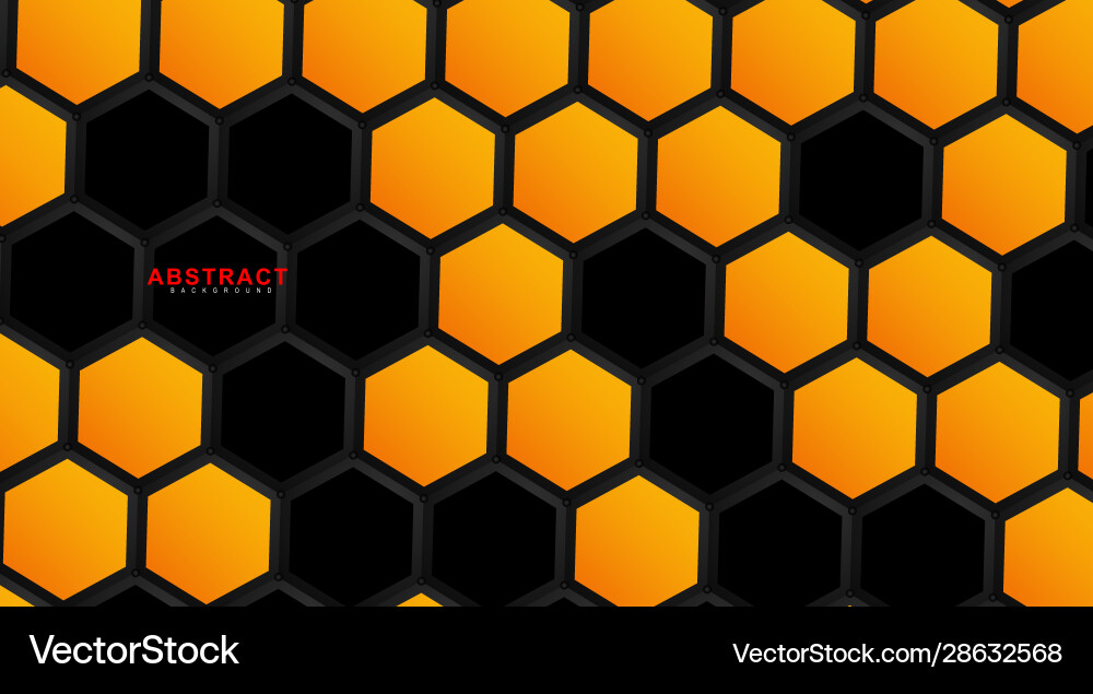 Abstract hexagonal geometry background surface Abstract hexagonal geometry background surface vector image