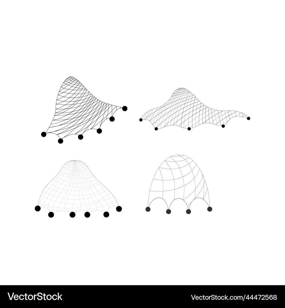 Fish net icon Vector Image