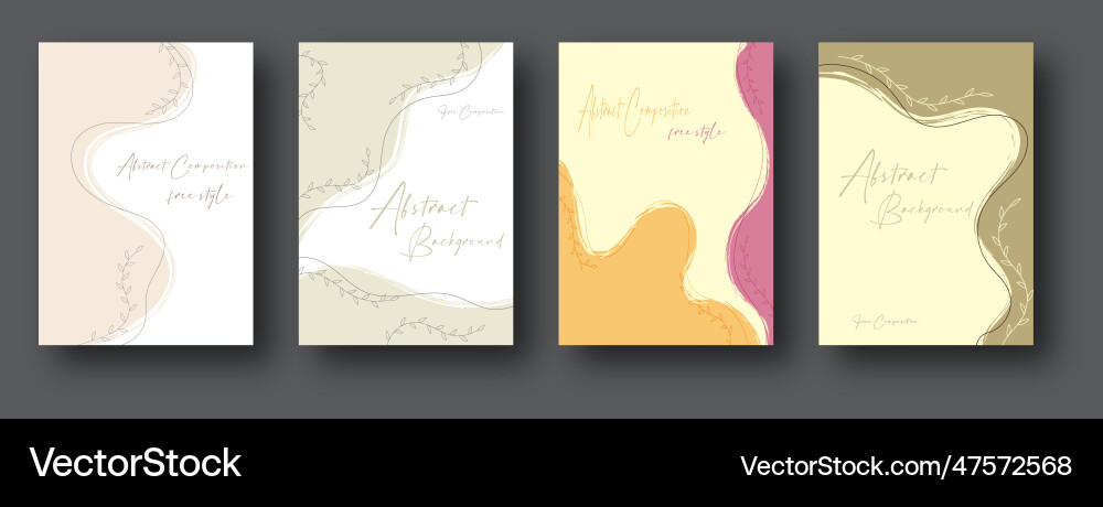 Handmade background layout with arbitrary shapes Handmade background layout with arbitrary shapes vector image