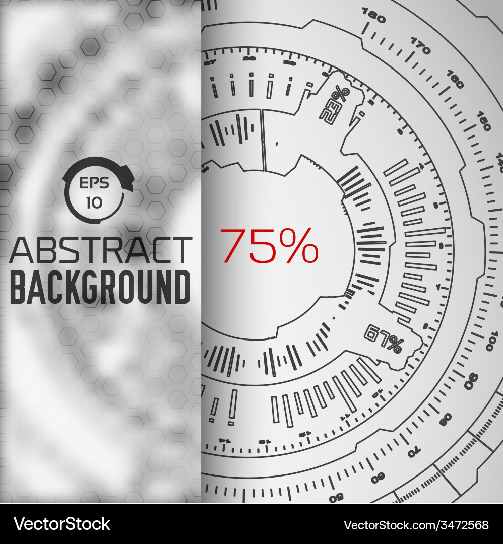 Tech abstract background concept for you design Vector Image
