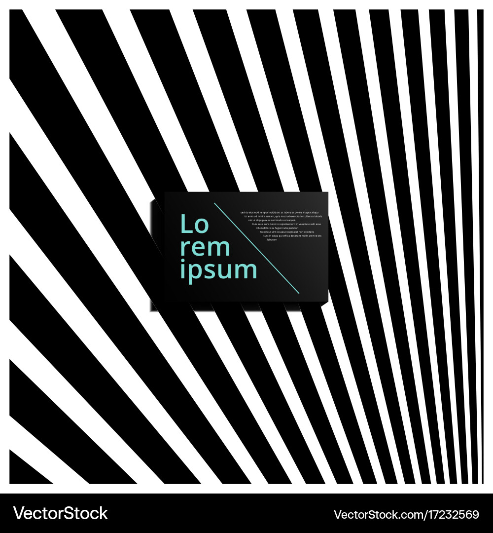 Black Diagonal Stripe Pattern vector image